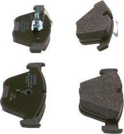 BOSCH 0 986 424 608 - Brake Pad Set, disc brake autospares.lv