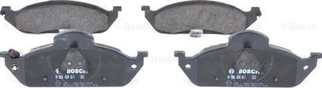 BOSCH 0 986 424 611 - Brake Pad Set, disc brake autospares.lv