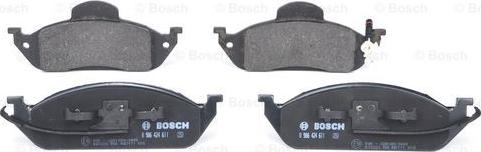 BOSCH 0 986 424 611 - Brake Pad Set, disc brake autospares.lv