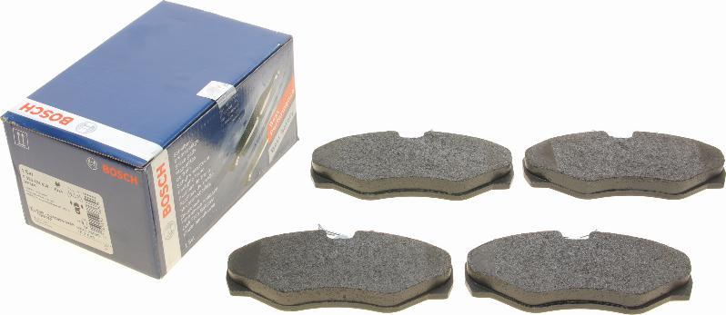 BOSCH 0 986 424 636 - Brake Pad Set, disc brake autospares.lv