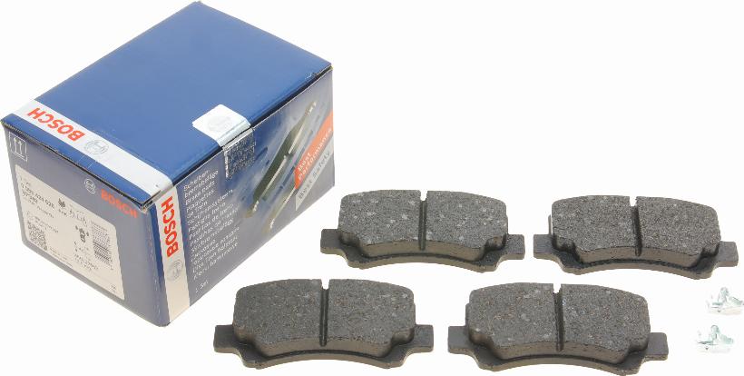 BOSCH 0 986 424 626 - Brake Pad Set, disc brake autospares.lv