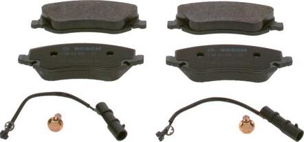 BOSCH 0 986 424 679 - Brake Pad Set, disc brake autospares.lv