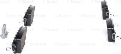 BOSCH 0 986 424 671 - Brake Pad Set, disc brake autospares.lv