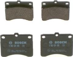 BOSCH 0 986 424 099 - Brake Pad Set, disc brake autospares.lv
