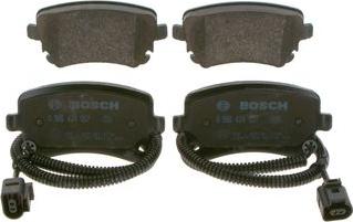 BOSCH 0 986 424 057 - Brake Pad Set, disc brake autospares.lv