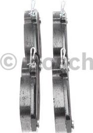 BOSCH 0 986 424 016 - Brake Pad Set, disc brake autospares.lv