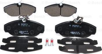 BOSCH 0 986 424 030 - Brake Pad Set, disc brake autospares.lv