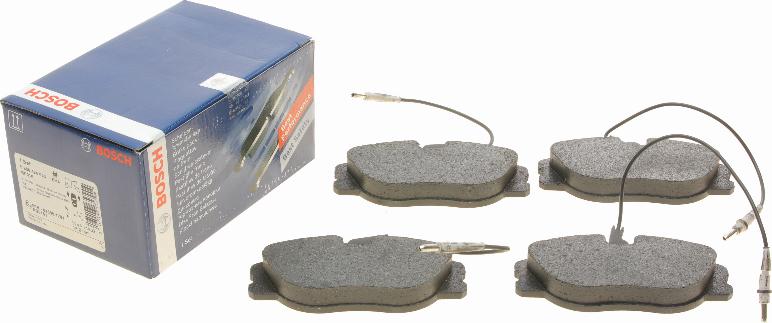 BOSCH 0 986 424 033 - Brake Pad Set, disc brake autospares.lv