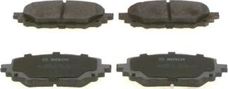 BOSCH 0 986 424 022 - Brake Pad Set, disc brake autospares.lv