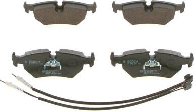 BOSCH 0 986 424 027 - Brake Pad Set, disc brake autospares.lv