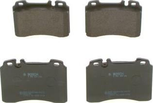 BOSCH 0 986 424 170 - Brake Pad Set, disc brake autospares.lv