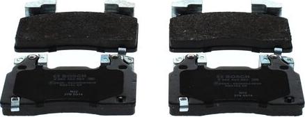 BOSCH 0 986 424 894 - Brake Pad Set, disc brake autospares.lv