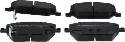 BOSCH 0 986 424 855 - Brake Pad Set, disc brake autospares.lv