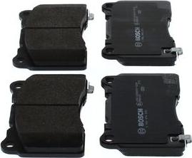 BOSCH 0 986 424 852 - Brake Pad Set, disc brake autospares.lv