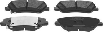 BOSCH 0 986 424 863 - Brake Pad Set, disc brake autospares.lv