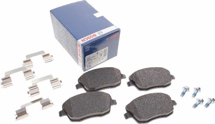 BOSCH 0 986 424 829 - Brake Pad Set, disc brake autospares.lv