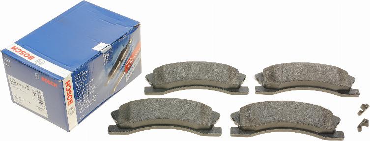 BOSCH 0 986 424 823 - Brake Pad Set, disc brake autospares.lv