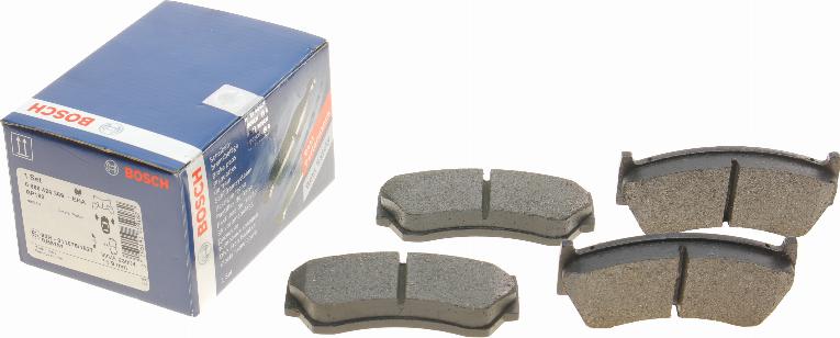 BOSCH 0 986 424 369 - Brake Pad Set, disc brake autospares.lv