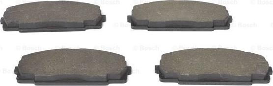 BOSCH 0 986 424 319 - Brake Pad Set, disc brake autospares.lv