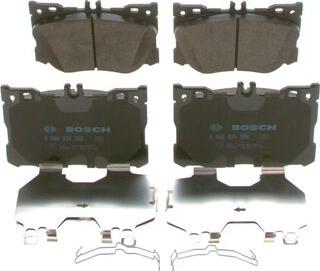 BOSCH 0 986 424 335 - Brake Pad Set, disc brake autospares.lv