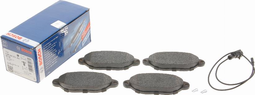 BOSCH 0 986 424 379 - Brake Pad Set, disc brake autospares.lv