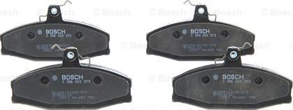 BOSCH 0 986 424 373 - Brake Pad Set, disc brake autospares.lv