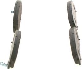 BOSCH 0 986 424 297 - Brake Pad Set, disc brake autospares.lv