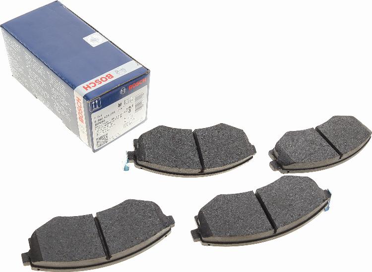 BOSCH 0 986 424 215 - Brake Pad Set, disc brake autospares.lv