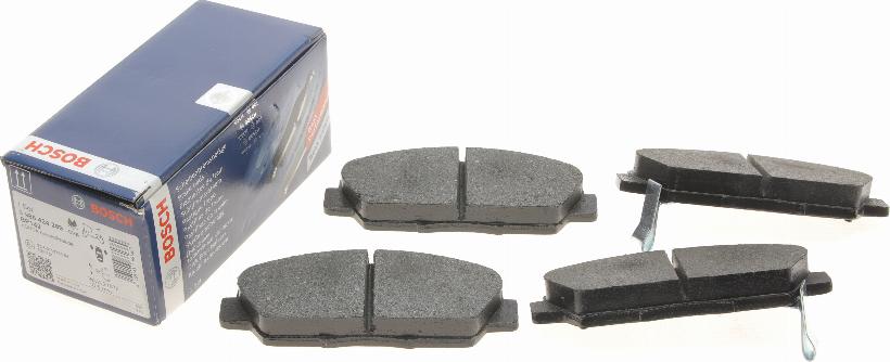 BOSCH 0 986 424 289 - Brake Pad Set, disc brake autospares.lv