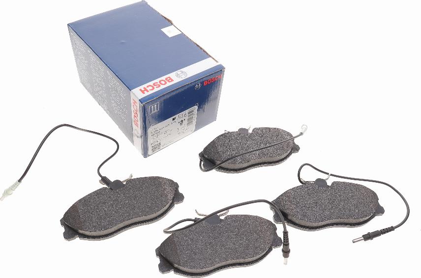 BOSCH 0 986 424 223 - Brake Pad Set, disc brake autospares.lv