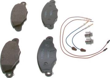 BOSCH 0 986 424 746 - Brake Pad Set, disc brake autospares.lv