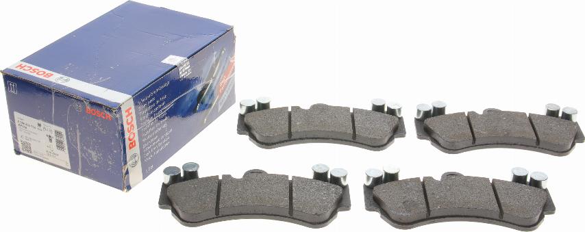 BOSCH 0 986 424 740 - Brake Pad Set, disc brake autospares.lv