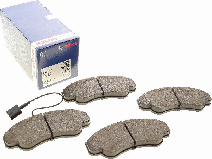 BOSCH 0 986 424 769 - Brake Pad Set, disc brake autospares.lv