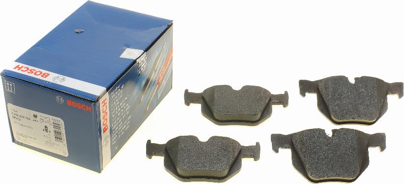 BOSCH 0 986 424 766 - Brake Pad Set, disc brake autospares.lv