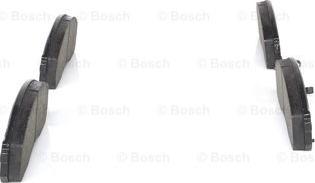 BOSCH 0 986 424 714 - Brake Pad Set, disc brake autospares.lv