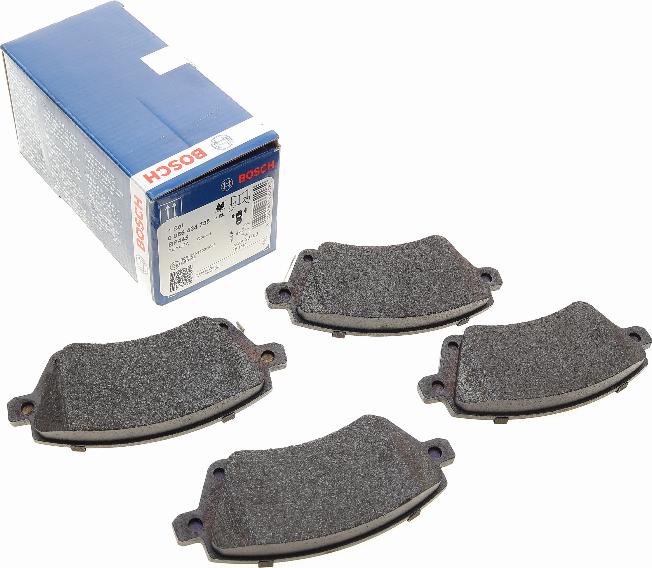 BOSCH 0 986 424 735 - Brake Pad Set, disc brake autospares.lv