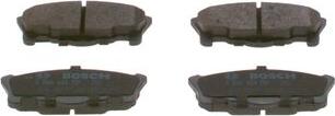 BOSCH 0 986 424 737 - Brake Pad Set, disc brake autospares.lv