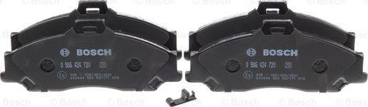 BOSCH 0 986 424 720 - Brake Pad Set, disc brake autospares.lv