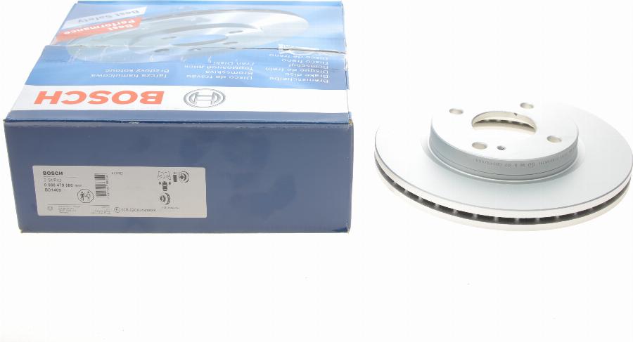 BOSCH 0 986 479 566 - Brake Disc autospares.lv