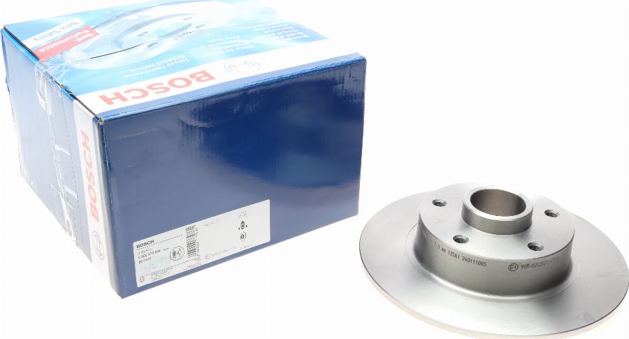 BOSCH 0 986 479 684 - Brake Disc autospares.lv