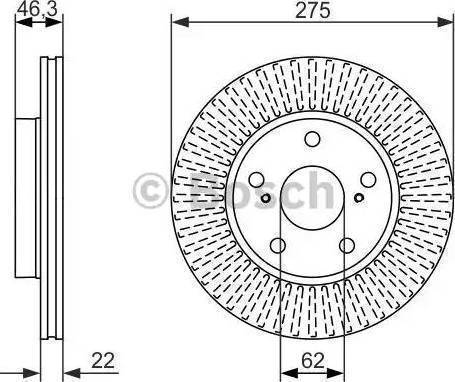 AP 25195 X - Brake Disc autospares.lv