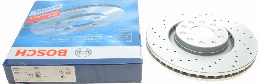 BOSCH 0 986 479 258 - Brake Disc autospares.lv