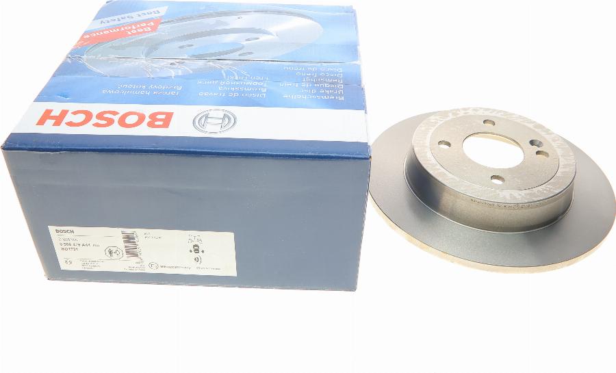 BOSCH 0 986 479 A44 - Brake Disc autospares.lv