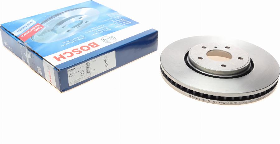 BOSCH 0 986 479 T32 - Brake Disc autospares.lv