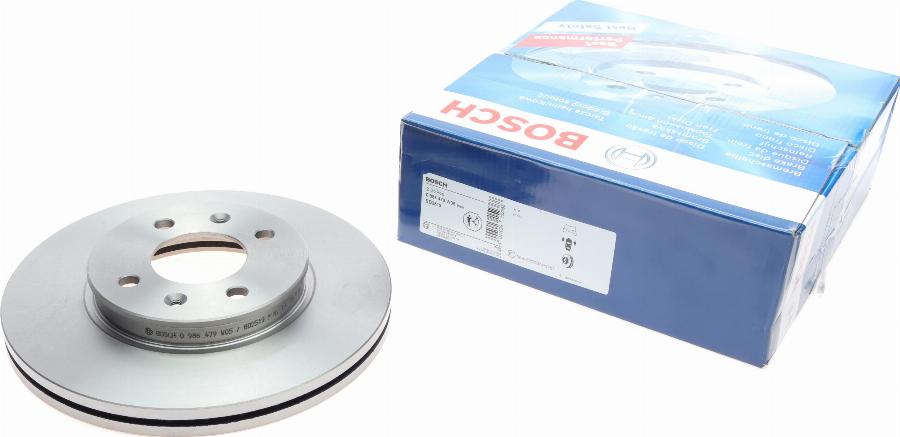 BOSCH 0 986 479 W05 - Brake Disc autospares.lv