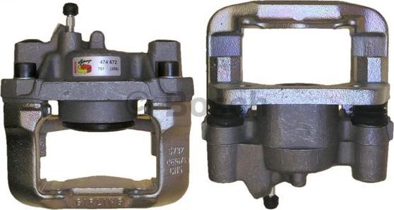 BOSCH 0 986 474 672 - Brake Caliper autospares.lv