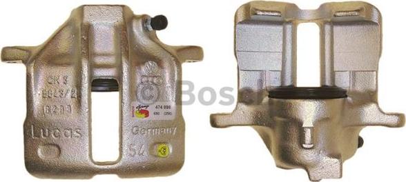 BOSCH 0 986 474 898 - Brake Caliper autospares.lv