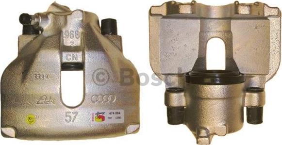 BOSCH 0 986 474 884 - Brake Caliper autospares.lv