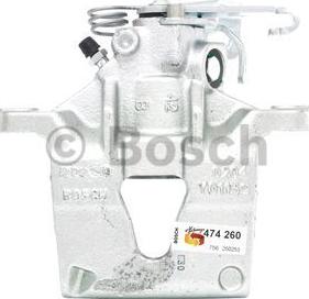 BOSCH 0 986 474 260 - Brake Caliper autospares.lv