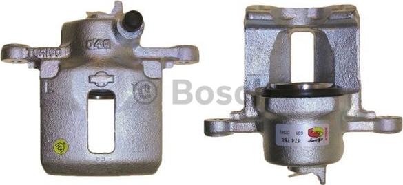 BOSCH 0 986 474 759 - Brake Caliper autospares.lv